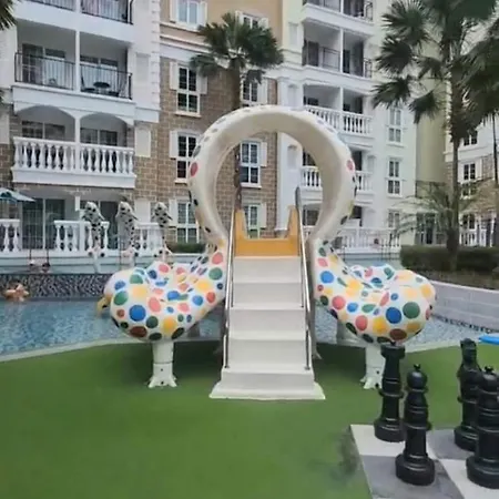 คอนโดสวนน้ำเซเว่นซี2 Na Chom Thian Exterior photo
